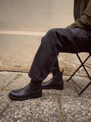 Handmade Leather Chelsea Boots: Men's Ankle Boots - Black, Brown, Camel