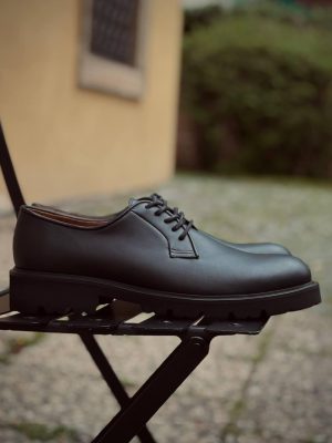 Leather Mens Shoes - Casual Black Shoes For Everyday