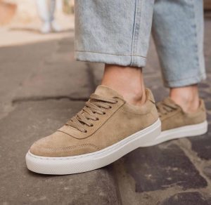 Leather Mens Sneakers - Casuas Shoes For Everyday
