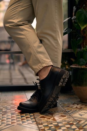 Genuine Leather Men’s Derby: Black & Brown Classic Dress Shoes, Derby Schuhe Herren